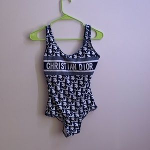 Authentic Christian Dior NWT one piece swimsuit